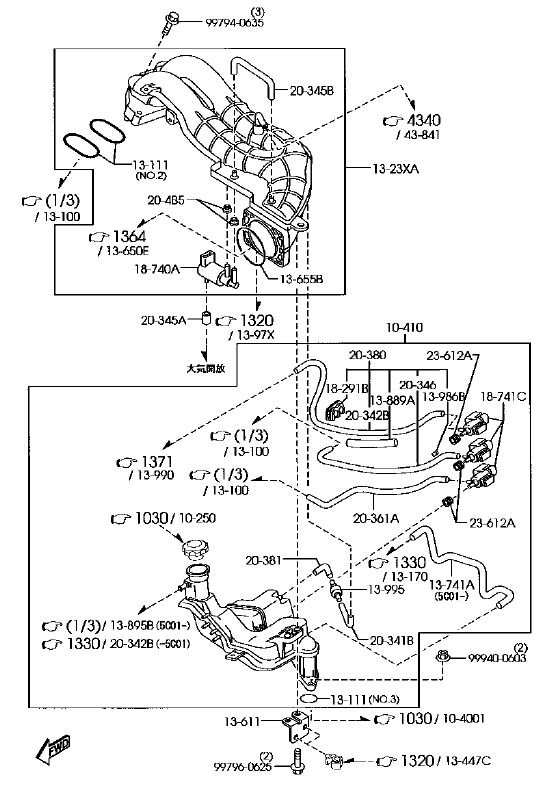 Mazda 18-740A SOLENOID VALVE | JDM Japanparts.com | SE3P