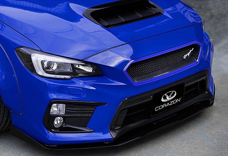 CORAZON FRONT GRILLE TYPE S CARBON/FRP(CZ-VAD-***) | JDM Japanparts.com ...